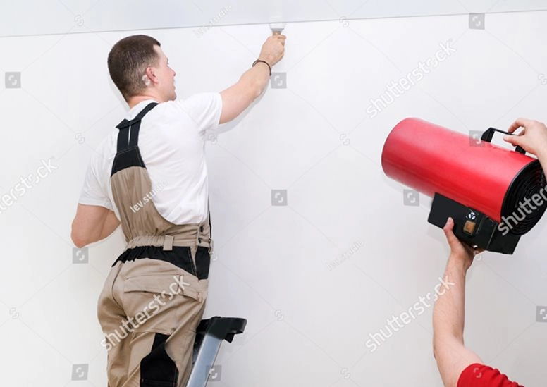 Натяжка ПВХ потолка